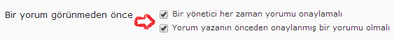 wordpress yorumlari otomatik onaylama 3