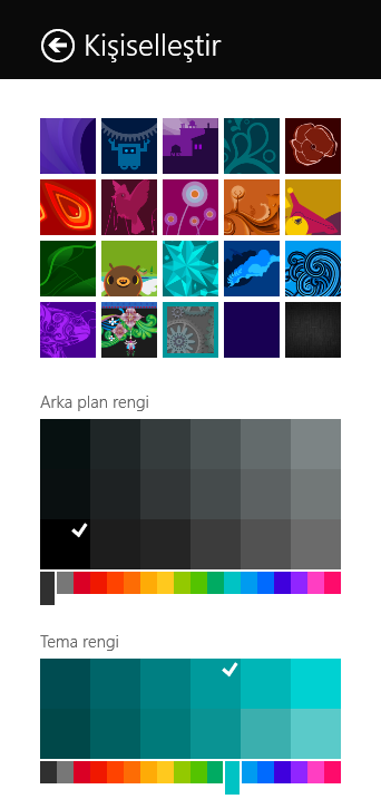 windows 8 1 baslangic arka plan degistirmek 4