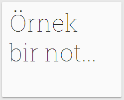 google keep not rengi degistirmek 1