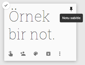 google keep not sabitlemek 2
