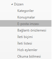 outlook imza eklemek 3