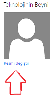 outlook profil resmi degistirmek 3
