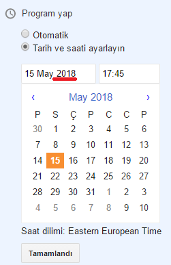 blogger yazi sabitlemek 2