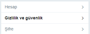 twitter profil gizleme 2