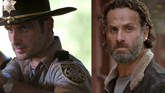 The Walking Dead Rick Grimes degisim
