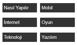 blogger etiketleri yan yana listelemek