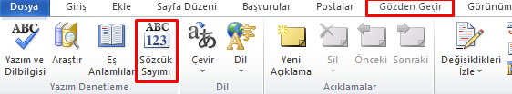 Word Kelime Sayısı Hesaplama