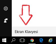 Windows 10'da Ekran Klavyesi Açma Nasıl Yapılır?