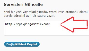 WordPress için Ping Servislerine Gerek Var mı?