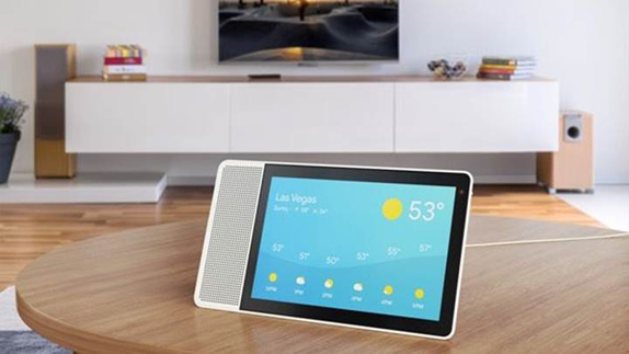 Lenovo, Dokunmatik Ekranlı Akıllı Hoparlörünü Tanıttı Lenovo, Dokunmatik Ekranlı Akıllı Hoparlörünü Tanıttı