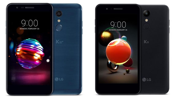 LG K10 2018 ve LG K8 2018