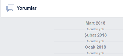 Facebook'ta Gönderdiğim Yorumları Nasıl Görebilirim?