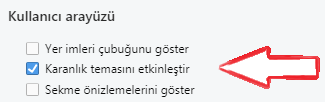 Opera Karanlık Tema Nasıl Aktive Edilir? Opera Karanlık Tema Nasıl Aktive Edilir?