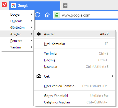 Vivaldi Browser Sekme Konumu Değiştirme Nasıl Yapılır?