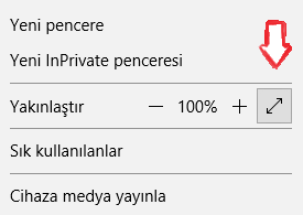 Microsoft Edge'de Tam Ekran Nasıl Yapılır? Microsoft Edge'de Tam Ekran Nasıl Yapılır?