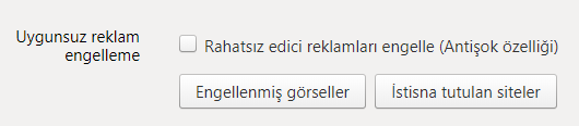 Yandex Browser'da Antişok Özelliğini Kapatmak Yandex Browser'da Antişok Özelliğini Kapatmak