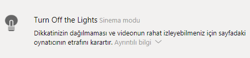 Yandex Browser için Video Arkaplanı Karartma Eklentisi Yandex Browser için Video Arkaplanı Karartma Eklentisi