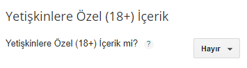 Blogger'daki Yetişkin İçerik Nedir? Ne İşe Yarar? Blogger'daki Yetişkin İçerik Nedir? Ne İşe Yarar?
