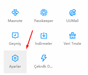 Maxthon Browser'da Fare Hareketlerini Kapatmak