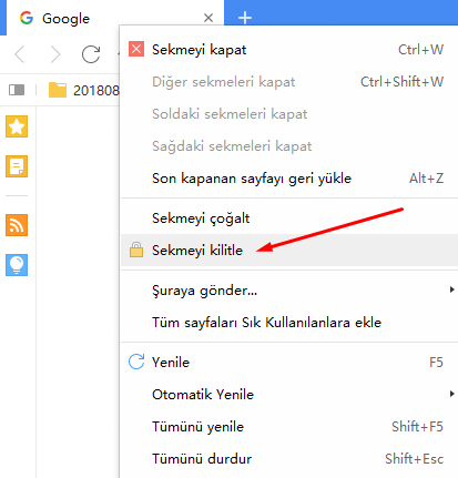 Maxthon Browser'da Sekme Kilitleme Nasıl Yapılır? Maxthon Browser'da Sekme Kilitleme Nasıl Yapılır?