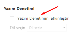 Maxthon Browser'da Yazım Denetimini Kapatmak