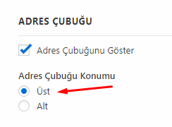 Vivaldi Browser'da Adres Çubuğu Konumunu Değiştirmek Vivaldi Browser'da Adres Çubuğu Konumunu Değiştirmek