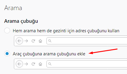 Firefox'da Arama Çubuğu Ekleme Nasıl Yapılır?