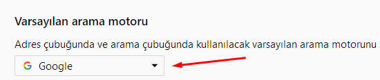 Firefox'da Arama Motorunu Değiştirme Nasıl Yapılır?