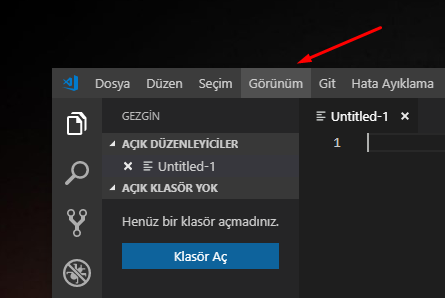 Visual Studio Code'da Mini Haritayı Kapatalım Visual Studio Code'da Mini Haritayı Kapatalım