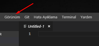 Visual Studio Code'da Sözcük Kaydırmayı Açalım Visual Studio Code'da Sözcük Kaydırmayı Açalım