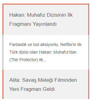 Blogger için Renkli ve Açıklamalı Son Yazılar Eklentisi Blogger için Renkli ve Açıklamalı Son Yazılar Eklentisi