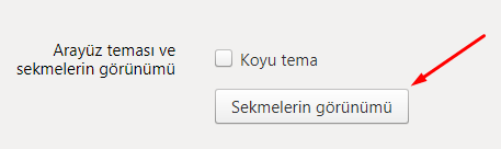 Yandex Browser'da Sekmelerin Görünümünü Değiştirmek Yandex Browser'da Sekmelerin Görünümünü Değiştirmek