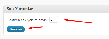 WordPress'te Son Yorumlar Listesini Artıralım
