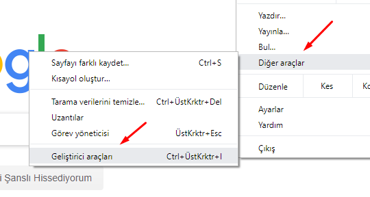 Chrome Geliştirici Araçları Açma Nasıl Yapılır? Chrome Geliştirici Araçları Açma Nasıl Yapılır?
