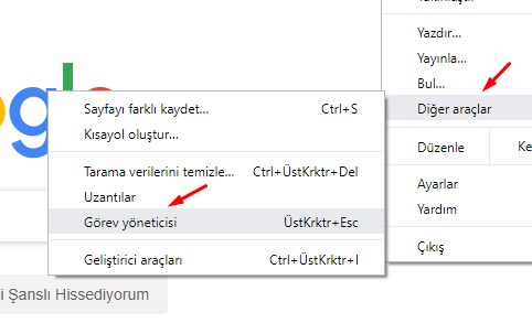 Chrome Görev Yöneticisi Açma Nasıl Yapılır? Chrome Görev Yöneticisi Açma Nasıl Yapılır?
