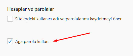 Firefox Ana Parola Nedir? Ne İşe Yarar? Firefox Ana Parola Nedir? Ne İşe Yarar?