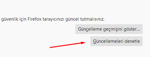 Firefox Güncelleme Denetleme Nasıl Yapılır? Firefox Güncelleme Denetleme Nasıl Yapılır?