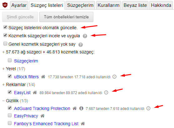 uBlock Origin Ayarları - İnternet Hızlandırma Yöntemi uBlock Origin Ayarları - İnternet Hızlandırma Yöntemi