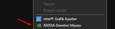 NVIDIA Simgesini Görev Çubuğunda Gizlemek