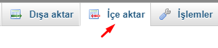 phpMyAdmin ile Veritabanı Yedek Yükleme Nasıl Yapılır? phpMyAdmin ile Veritabanı Yedek Yükleme Nasıl Yapılır?