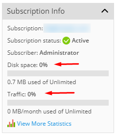 Plesk Onyx Kullanılan Trafik ve Disk Miktarı Nasıl Öğrenilir? Plesk Onyx Kullanılan Trafik ve Disk Miktarı Nasıl Öğrenilir?