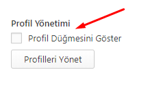 Vivaldi Browser Profil Düğmesini Gizleyelim Vivaldi Browser Profil Düğmesini Gizleyelim