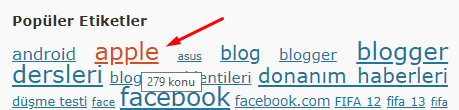 WordPress Etiketlerin Kaç Yazıda Kullanıldığını Öğrenelim