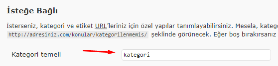 WordPress Kategori Kalıcı Bağlantı Ayarı Nasıl Yapılır?