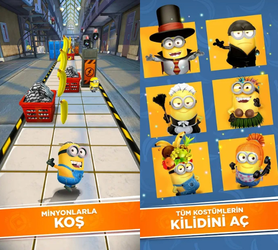 Minion Rush: Çılgın Hırsız Resmi Oyunu - 1 Minion Rush: Çılgın Hırsız Resmi Oyunu - 1