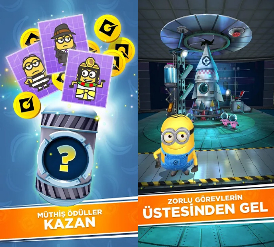 Minion Rush: Çılgın Hırsız Resmi Oyunu - 2