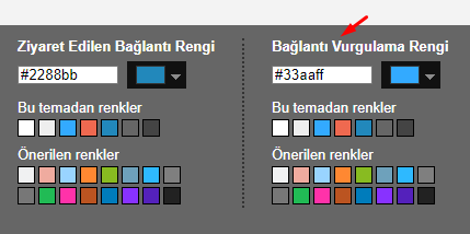 Blogger Bağlantı Vurgulama Rengi Değiştirme Nasıl Yapılır? Blogger Bağlantı Vurgulama Rengi Değiştirme Nasıl Yapılır?