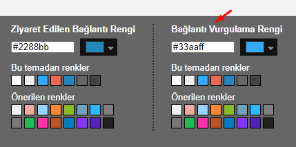 Blogger Bağlantı Vurgulama Rengi Değiştirme Nasıl Yapılır?