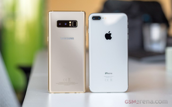 iPhone 8 Plus ve Galaxy Note 8 Hız Testi