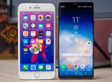 iPhone 8 Plus ve Galaxy Note 8